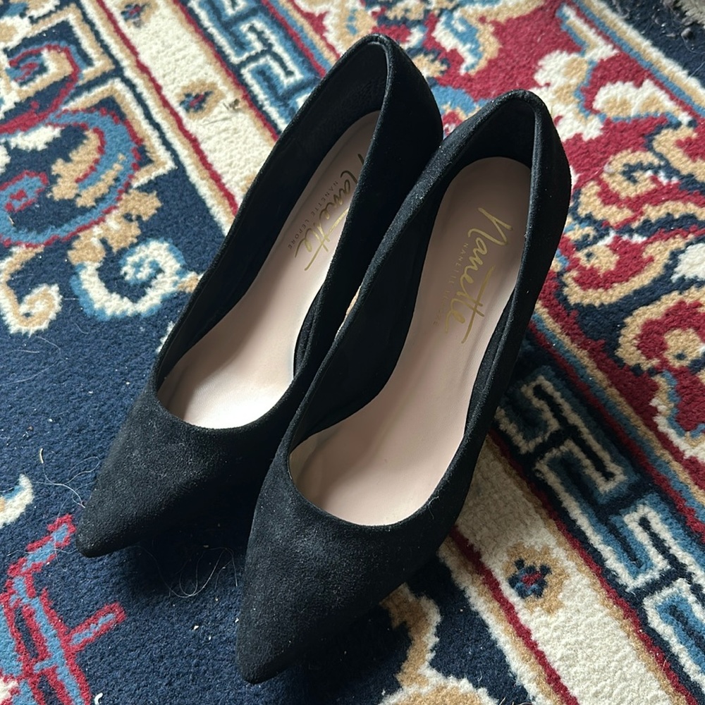 Black heels